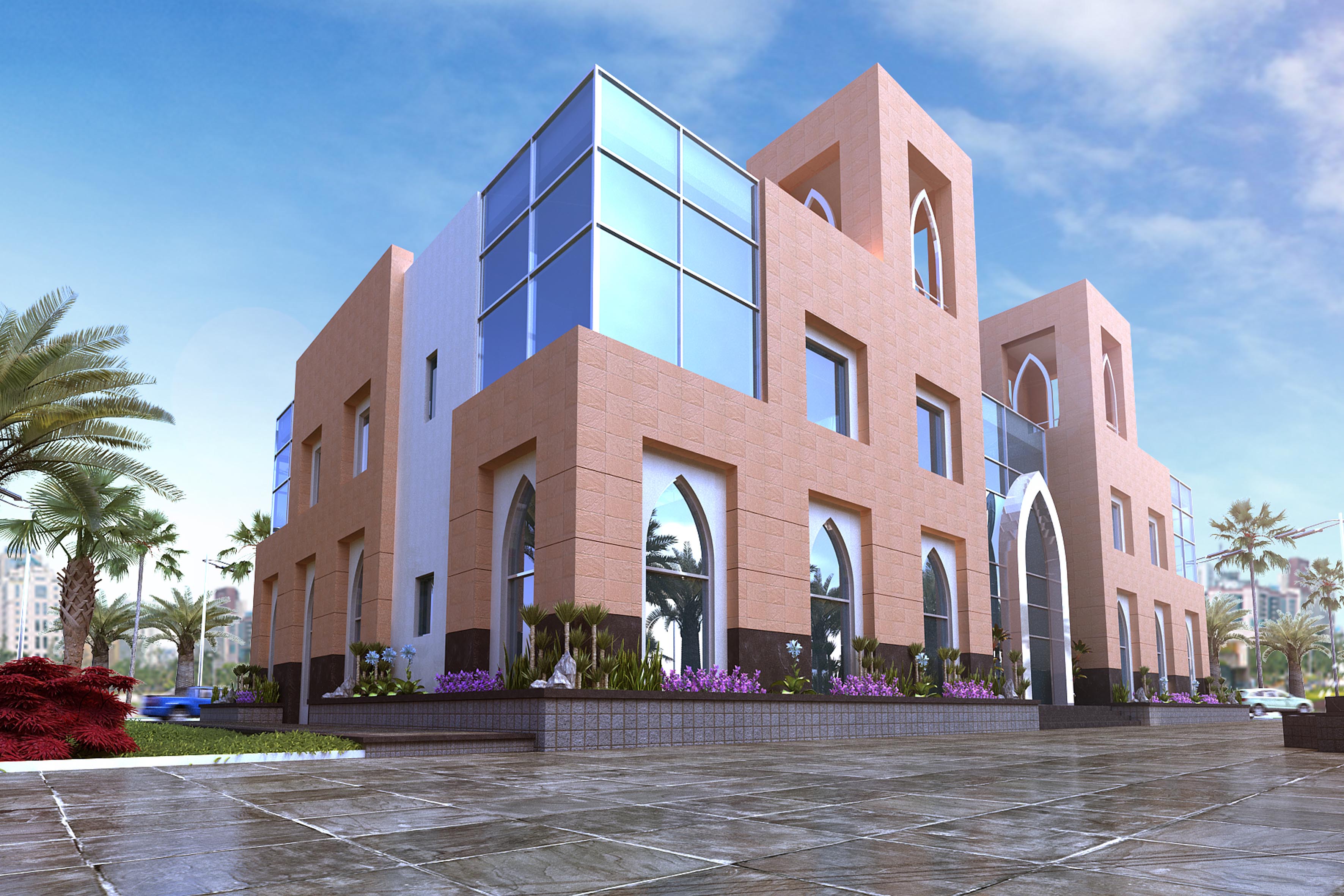 مبني الخدمات ببلدية الثقبة