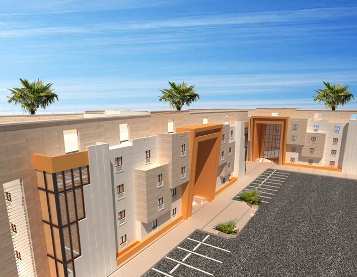 الإشراف على تنفيذ مجمع سكني لمتدربي الطيران المدني بمدينة جدة